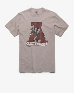 ALABAMA CRIMSON TIDE VINTAGE GRIT '47 SCRUM TEE