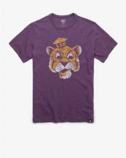 LOUISIANA STATE TIGERS LSU VINTAGE GRIT '47 SCRUM TEE
