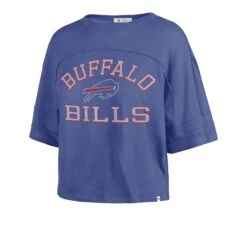 BUFFALO BILLS HALF MOON '47 STEVIE CROP TEE WOMENS