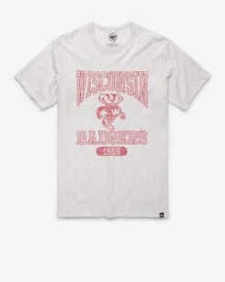 WISCONSIN BADGERS VINTAGE LINE PRESS '47 FRANKLIN TEE