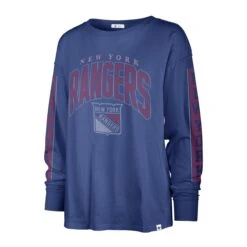 NEW YORK RANGERS TOMCAT '47 SOA LONG SLEEVE TEE WOMENS