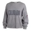 COLORADO AVALANCHE '47 JADA LONG SLEEVE TEE WOMENS