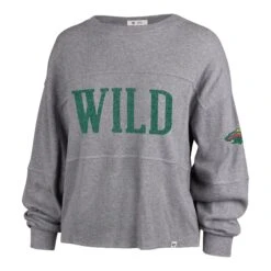 MINNESOTA WILD '47 JADA LONG SLEEVE TEE WOMENS