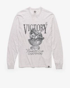 BOSTON BRUINS 100TH ANNIVERSARY EARLY YEARS '47 FRANKLIN LONG SLEEVE TEE