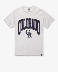 COLORADO ROCKIES COOPERSTOWN WALK TALL '47 FRANKLIN TEE