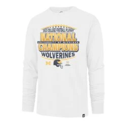 MICHIGAN WOLVERINES 2023 CFP NATIONAL CHAMPIONS '47 FRANKLIN LONG SLEEVE